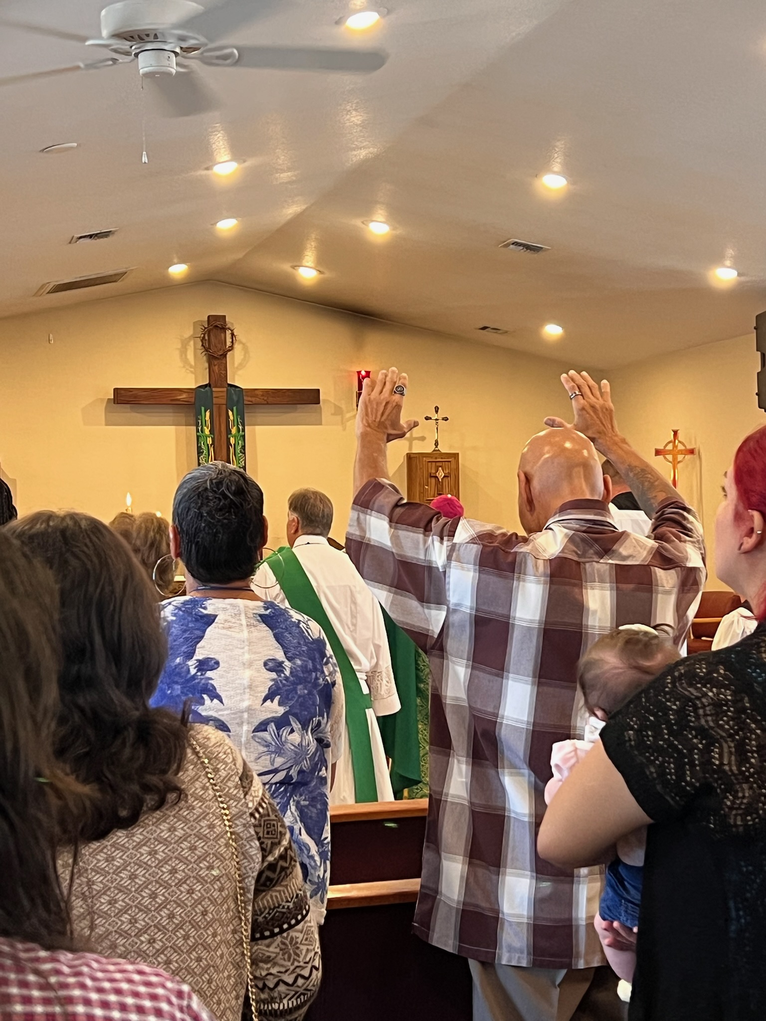 Prayer and worship at St. Paul’s